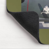B25 Bomber Mousepad Muismat (Hoek)