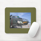 B25 Bomber Mousepad Muismat (Met muis)