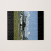 B25 Landing. (vlak;b25_WWII-vlakken) Legpuzzel (Horizontaal)