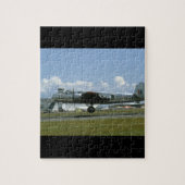 B25 Landing. (vlak;b25_WWII-vlakken) Legpuzzel (Verticaal)