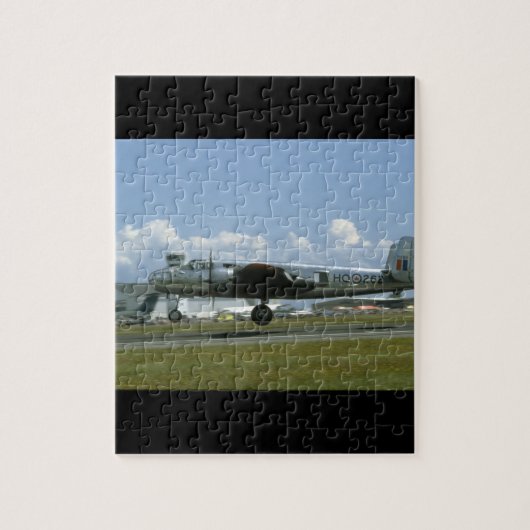 B25 Landing. (vlak;b25_WWII-vlakken) Legpuzzel (Verticaal)