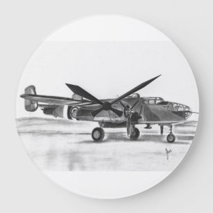 B25 Mitchell-klok Grote Klok