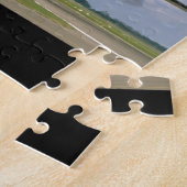 B25 Net voor de landing_WWII-vliegtuigen Legpuzzel (Zijkant)