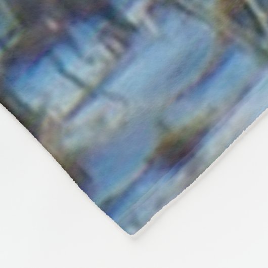 B25 Noordelijke schokgolf Fleece Deken (Hoek)