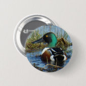 B25 Slobeend Ronde Button 5,7 Cm (Voorkant /achterkant)