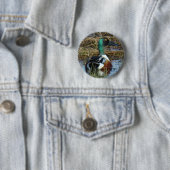 B26 Slobeend Ronde Button 5,7 Cm (In situ)