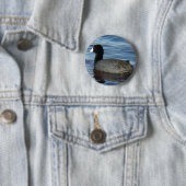 B27 Meerkoet Ronde Button 5,7 Cm (In situ)
