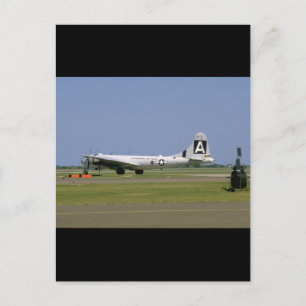 B29 aan de baan. (vlak;b29_WWWII-vlakken) Briefkaart