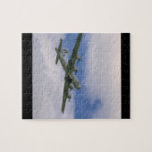 B29, Blue Sky en Clouds_WII Planes Legpuzzel (Horizontaal)
