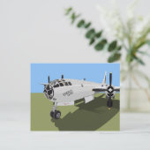 B29 Superfortress Bomber Briefkaart (Staand voorkant)