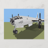 B29 Superfortress Bomber Briefkaart (Voorkant)