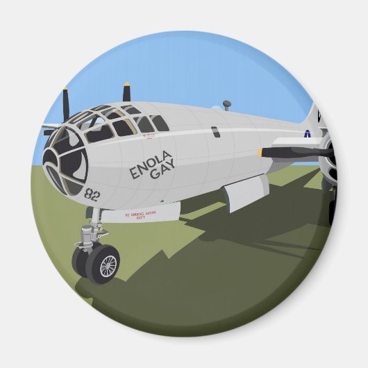 B29 Superfortress Bomber Magneet (Voorkant)