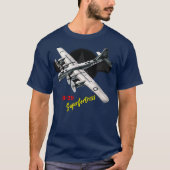 B29 Superfortress WW2 bommenwerper vliegtuig T-shirt (Voorkant)