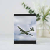 B29 uit onderstaande tabel. (plane_WWII-vlakken) Briefkaart (Staand voorkant)