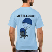 B2 Bulldogs Parachute T-Shirt (Achterkant)