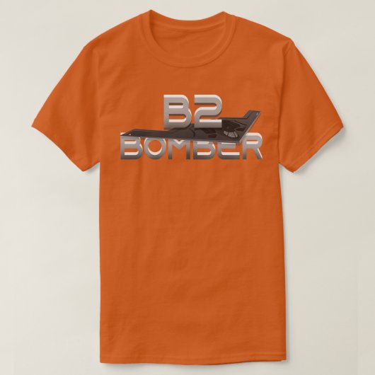 B2 cadeau voor stealth-bomenaar t-shirt (Design voorkant)