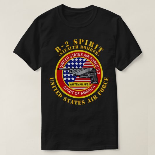 B2 Geest Stealth Bomber T-shirt (Design voorkant)