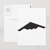 B2 Spirit Bomber Briefkaart (Voorkant / Achterkant)