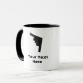 B2 Stealth Bomber Luchtmacht Militair Vliegtuig Mok (Voorkant links)