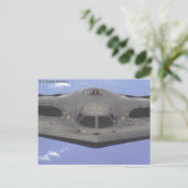 B2 Stealth Bommenwerper Ansichtkaart Briefkaart (Staand voorkant)