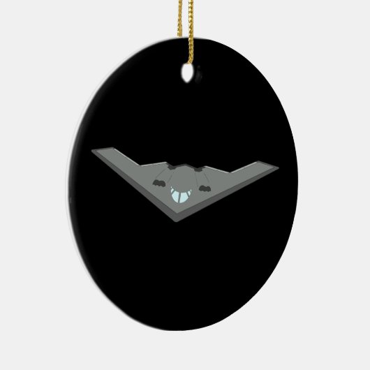 B2 stealth bommenwerper vliegen Keramisch Ornament (Rechts)