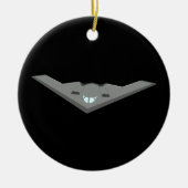  B2 stealth bommenwerper vliegen Keramisch Ornament (Voorkant)