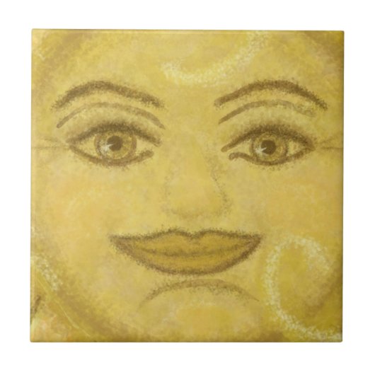 B2 - Sunface Mural, midden - B2 Tegeltje (Voorkant)