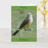 B32 Koningsvogel Kaart (Gele Bloem)