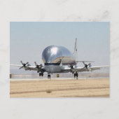 B377SGT Super Guppy Turbine cargo vliegtuig van NA Briefkaart (Voorkant)
