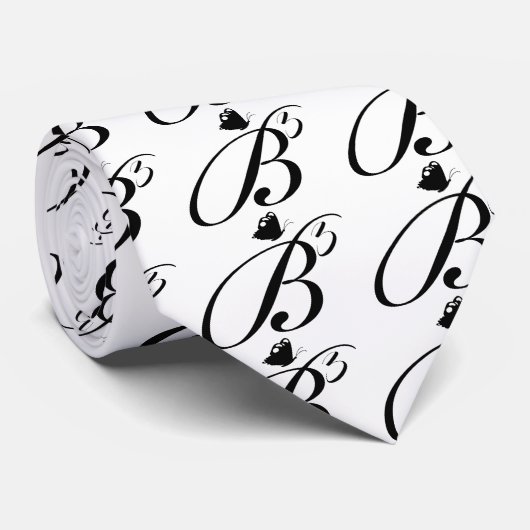 B3 Logo Stropdas (Opgerold)