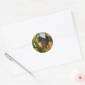 B3 Moeraswinterkoning Ronde Sticker (Envelop)