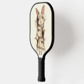 B3 Three Bunnies 3D Illusion Pickleball Paddle (Links)