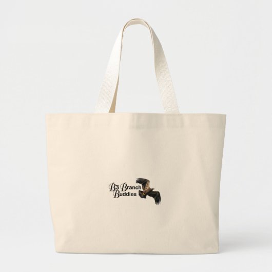 B3BB Jumbo Canvas tas (Voorkant)