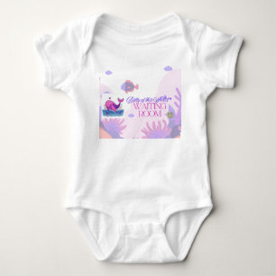 B3lly of th3 Whal3 Wachtkamer baby body Romper
