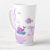 B3lly of the Whal3 latte mug Latte Mok (Linkerhoek)