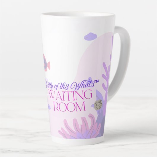 B3lly of the Whal3 latte mug Mok (Rechterhoek)