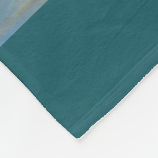 B40 Roodnekkige Grebe Junvenile Fleece Deken (Hoek)