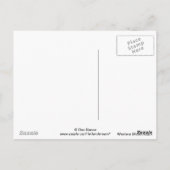 B42 Western Meadowlark Briefkaart (Achterkant)