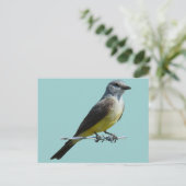 B45 Western Kingbird Briefkaart (Staand voorkant)