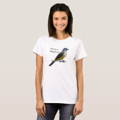 B45 Western Kingbird T-shirt (Voorkant volledig)