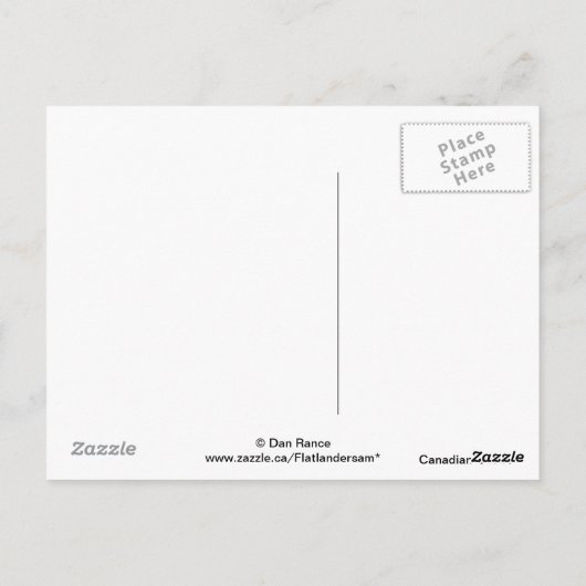 B49 Canadese ganzen op de bevroren rivier Briefkaart (Achterkant)