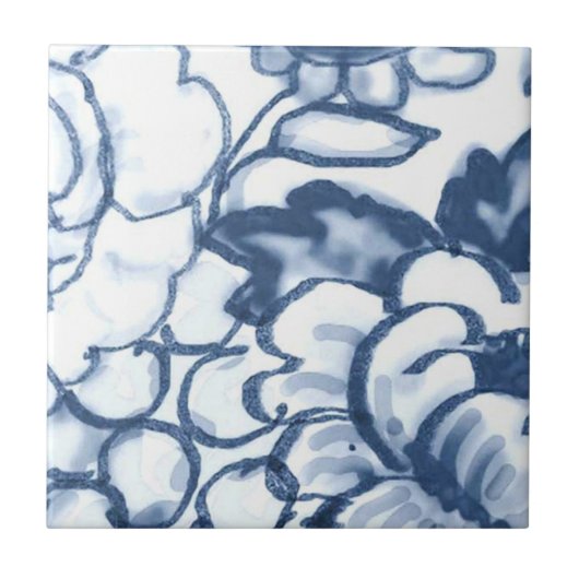 B4 - Schrappende muurtegel voor mandjes - B4 Tegeltje (Voorkant)