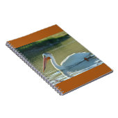 B4 Witte Pelican Notitieboek (Rechterzijde)