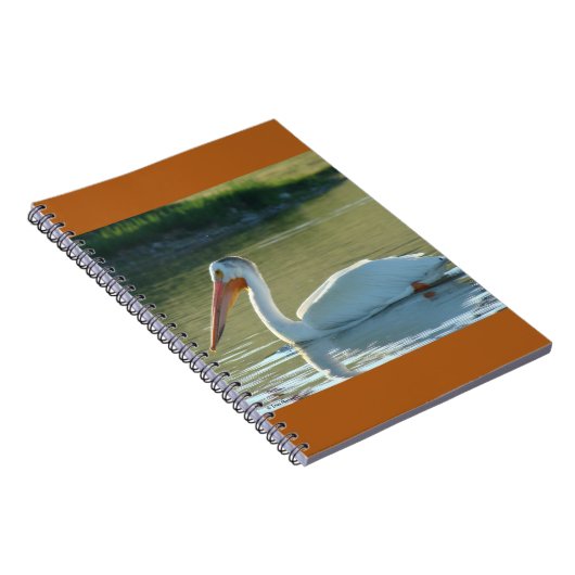 B4 Witte Pelican Notitieboek (Rechterzijde)