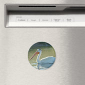 B4 Witte Pelikaan Magneet (Insitu (Vaatwasser))