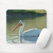 B4 Witte Pelikaan Muismat (Met muis)