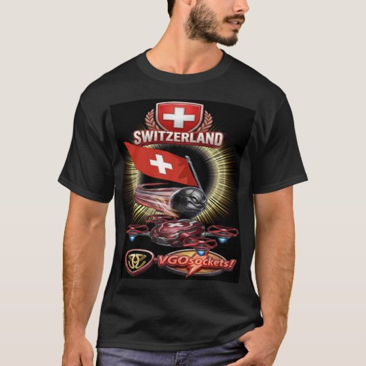 B4-Zwitserland T-shirt (Voorkant)