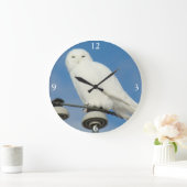 B50 Snowy Owl Grote Klok (Huis)