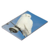 B50 Snowy Owl Notitieboek (Linkerzijde)