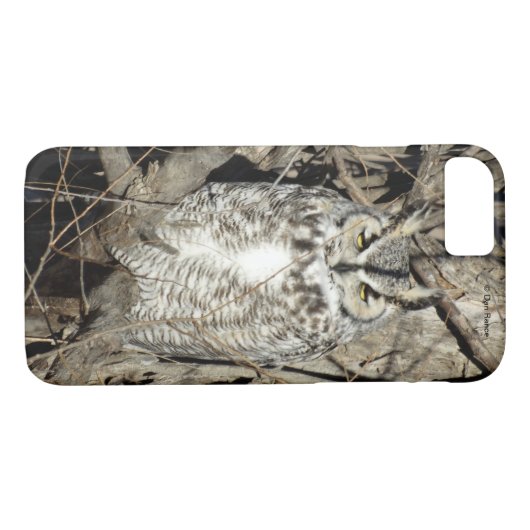 B51 Great Horned Owl Case-Mate iPhone Case (Achterkant (Horizontaal))